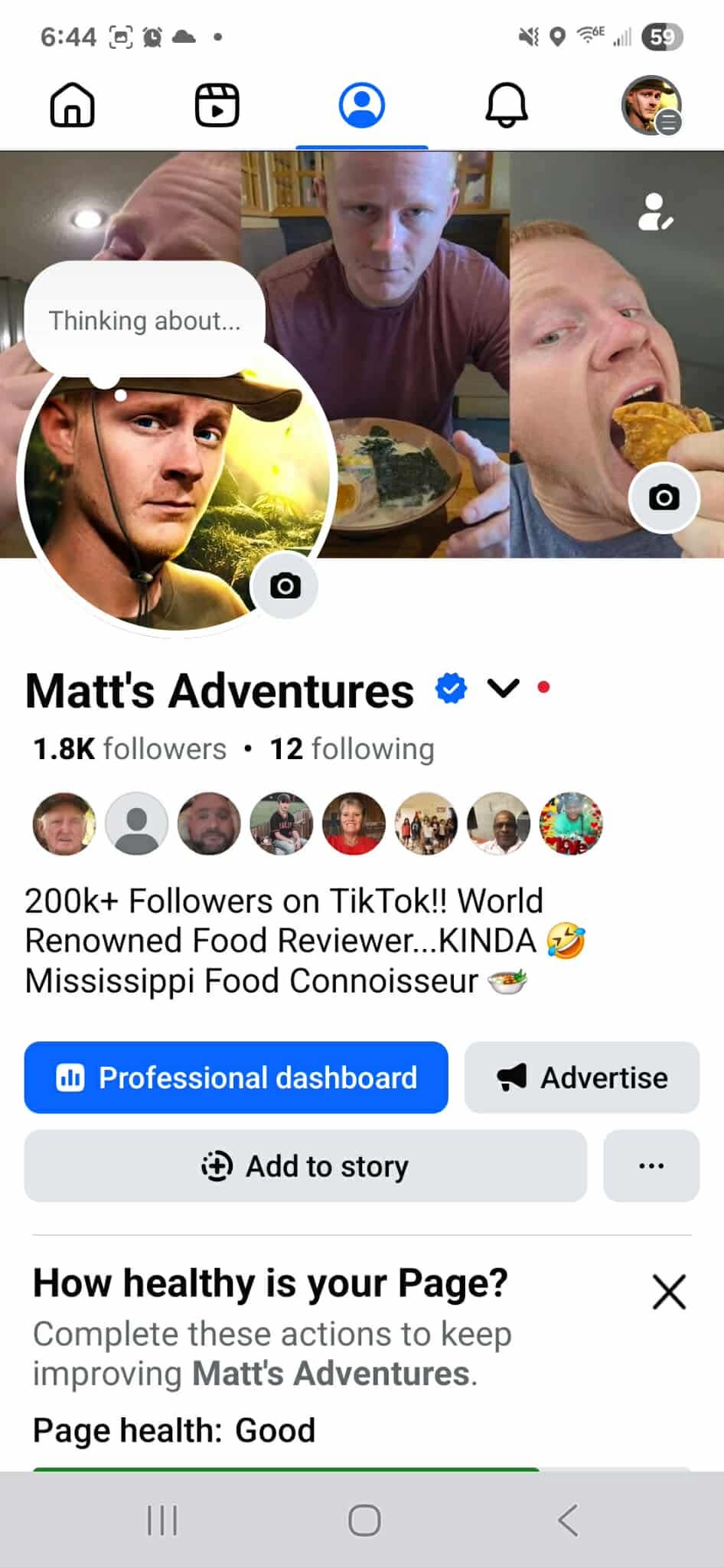 Matt's Adventures - Food Connoisseur Influencer